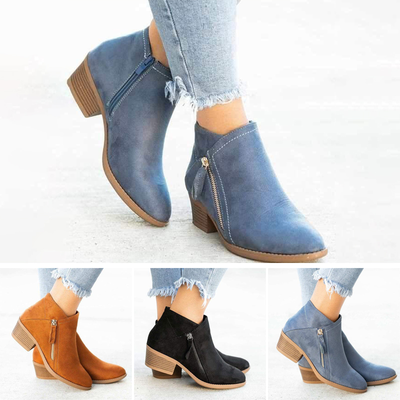 🔥Clearance Sale 70% OFF - Women's Leather Orthopedic Boots