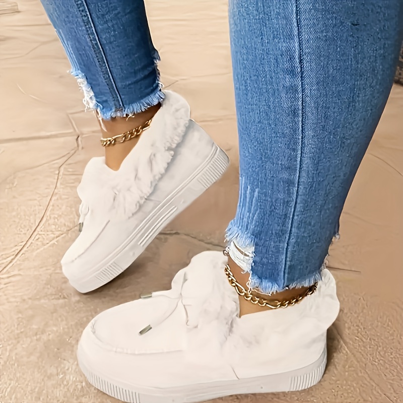 🔥Last Day 50% OFF & FREE SHIPPING🔥-Women's boots round head thick sole Orthopedic Arch-Support wool thick warm cotton shoes